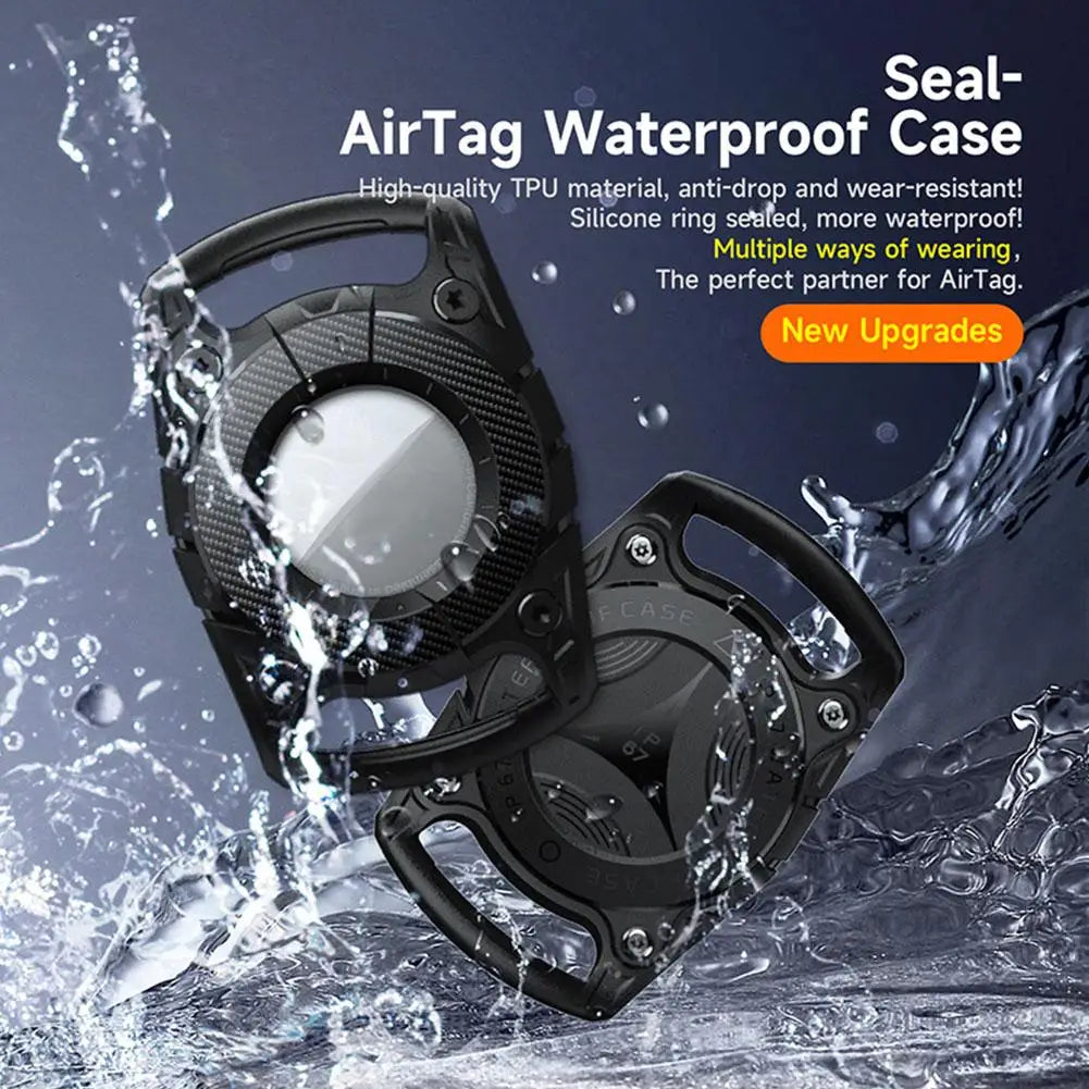 For Apple Case Dog Cat Collar GPS Finder IP67 Waterproof Protective Case for Apple Air Tag Tracker Holder