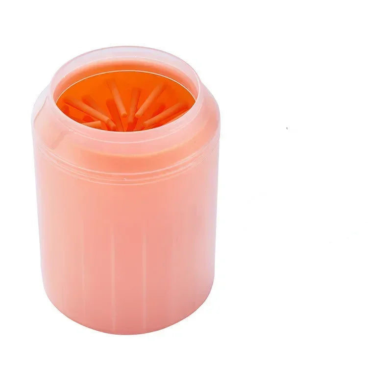 Dog Paw Cleaner Cup Soft Silicone Combs Portable Outdoor Pet Towel Foot Washer Paw Clean Brush Quickly Wash Foot Cleaning Bucket
